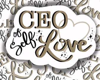 CEO of Self Love Sticker (3")