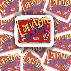 London Travel Suitcase Collection Sticker 3 image 1