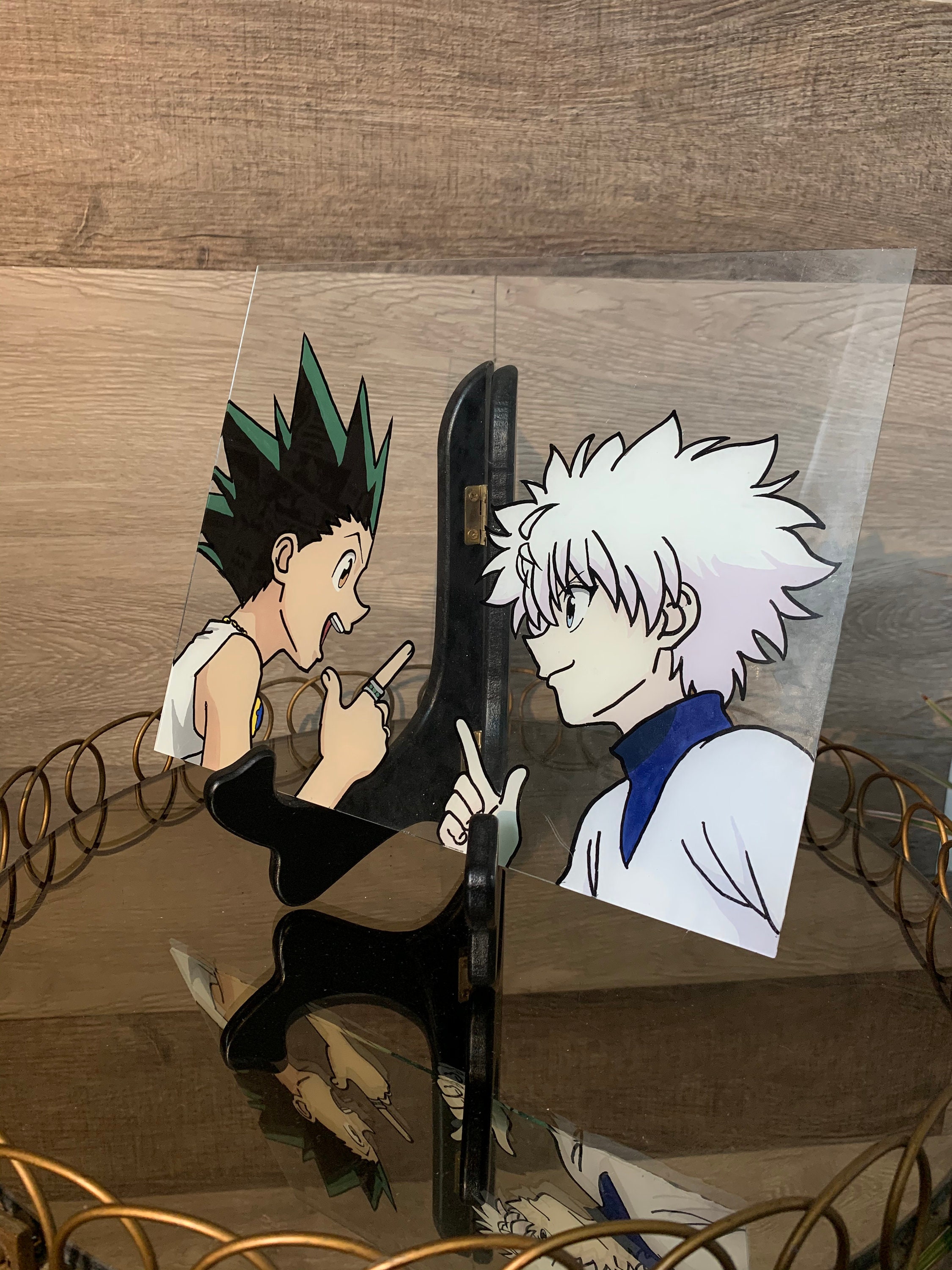 Original Hunter x Hunter Anime Cel, Gon and Killua