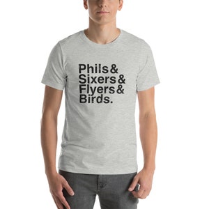 Philly Sports Teams Nicknames Shirt | Phils Shirt | Eagles Shirt | Flyers Shirt | Sixers Shirt | Philadelphia Sports Teams T-Shirt | Philly