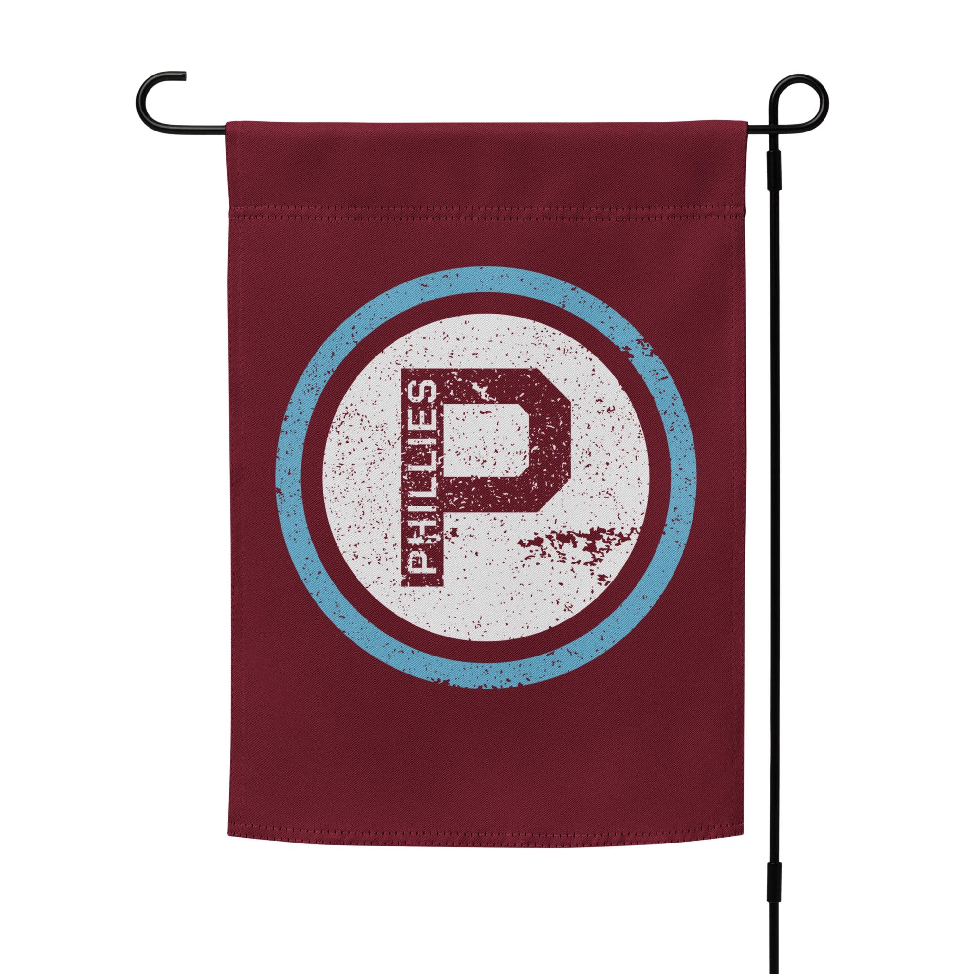 Philadelphia Phillies 2 Sided Double Sided Garden Flag OUTDOOR RATED