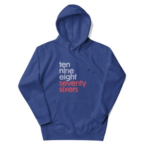 76ers Sweatshirt, Philadelphia 76ers Hoodie, Philadelphia 76ers shirt, 76ers gifts, Vintage 76ers, 76ers t shirt