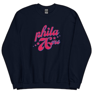 Philadelphia 76ers Sweatshirt, 76ers throwback shirt, Philadelphia 76ers shirt, Philly basketball sweatshirt, crewneck Sixers shirt