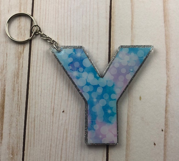 Custom Initial Keychains