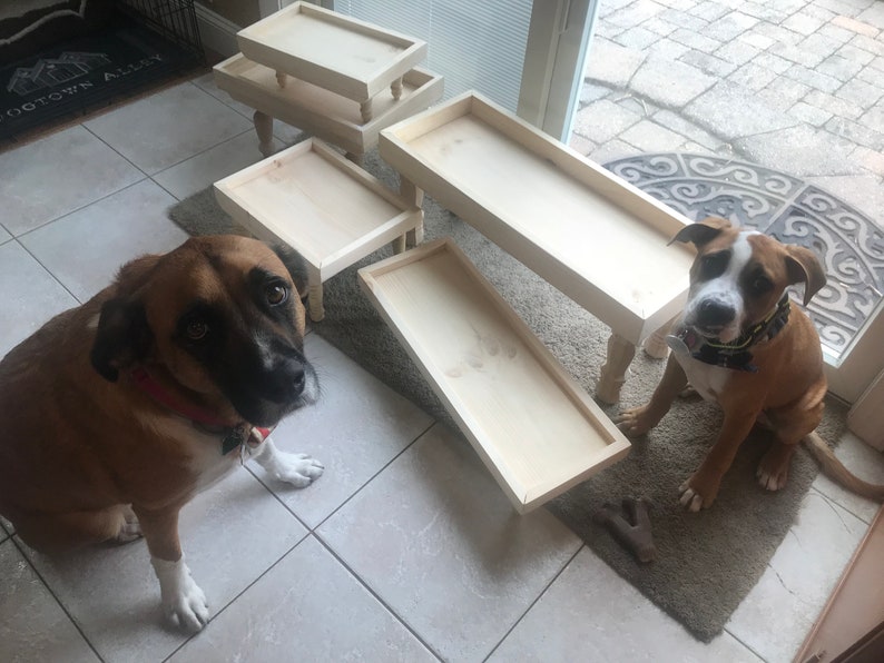 Small Standard or Double Custom Made Dog or Cat Feeding Tables Etsy