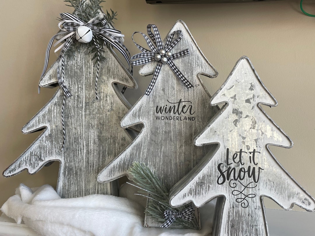 Galvanized Metal Trees, Metal Trees, Galvanized Christmas Tree, Trees