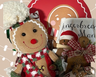 Gingerbread Kitchen Gift Box, Holiday Baking Set
