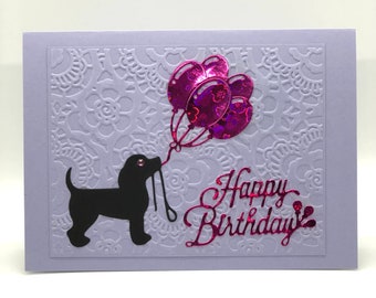 Dog Lover Birthday Handmade Card