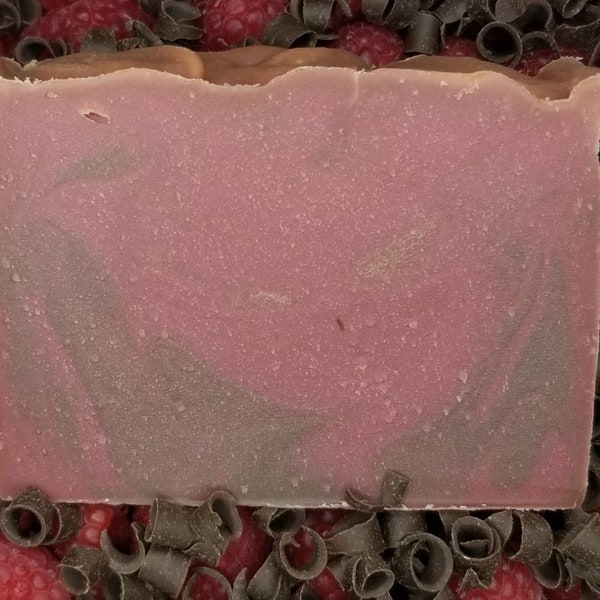Chocolate Raspberry - Handcrafted IPA Beer Soap by Boom Boom Brew
