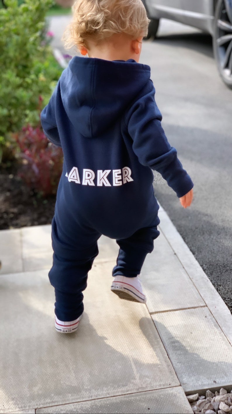 personalised baby all in one