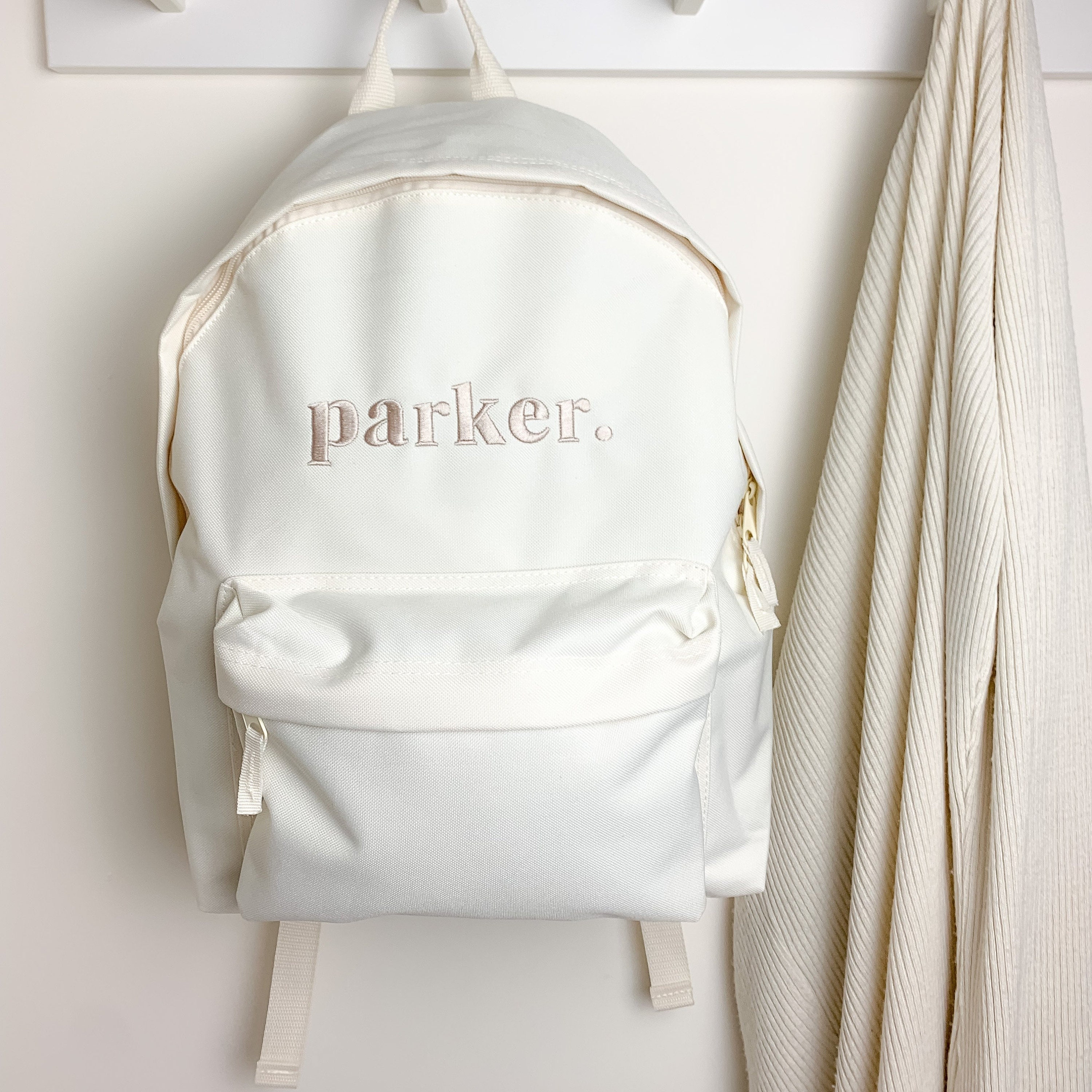 Embroidered Personalised Backpack Mama 