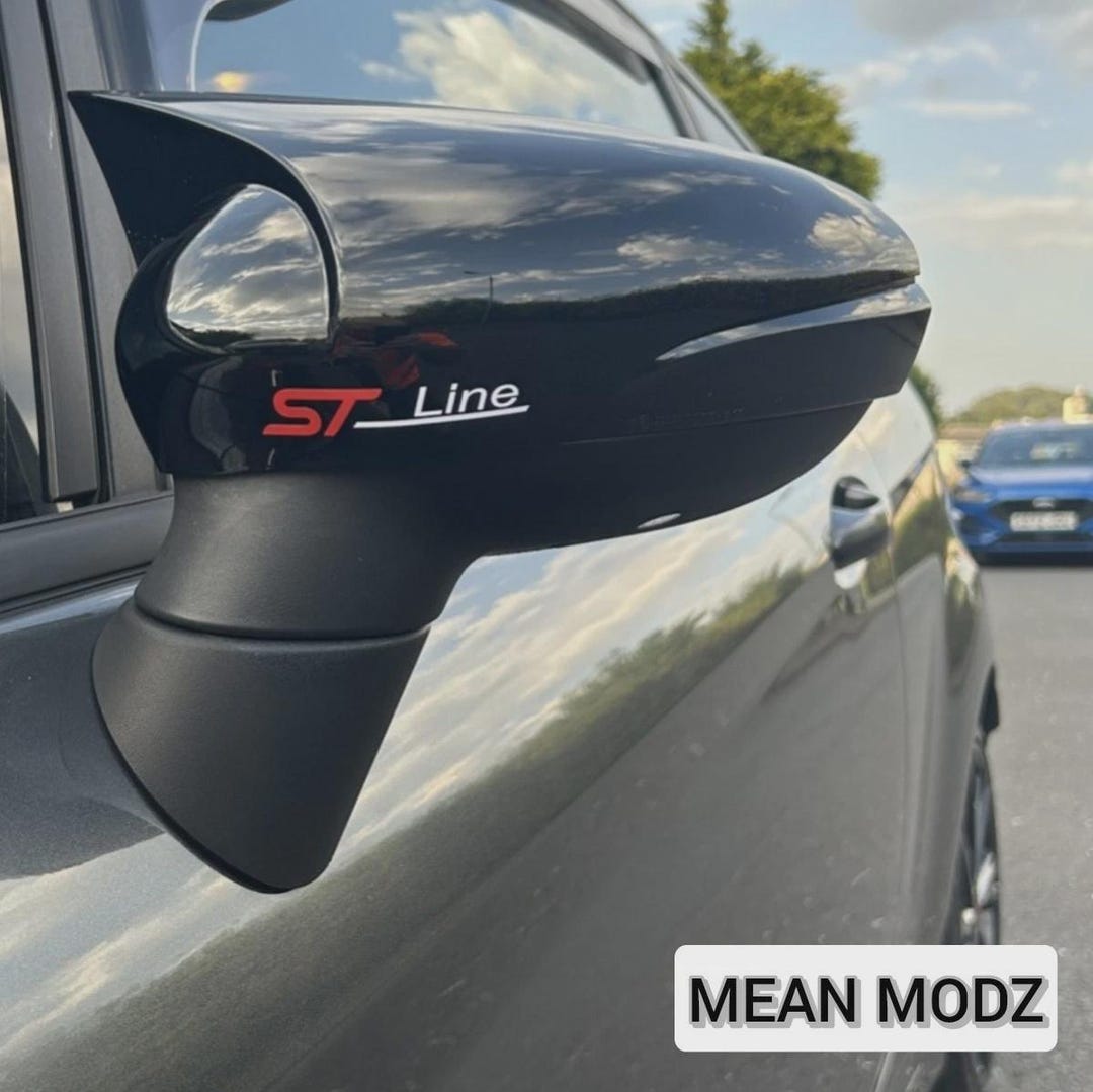 Focus ST Line Car Decals: 2x Vinyl Wing Mirror/window Stickers (8cm ...
