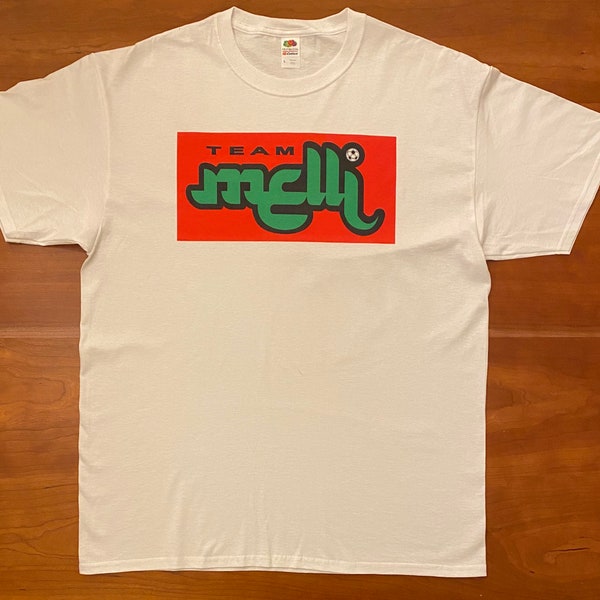 Persian "Team Melli" Soccer Graphic Tee