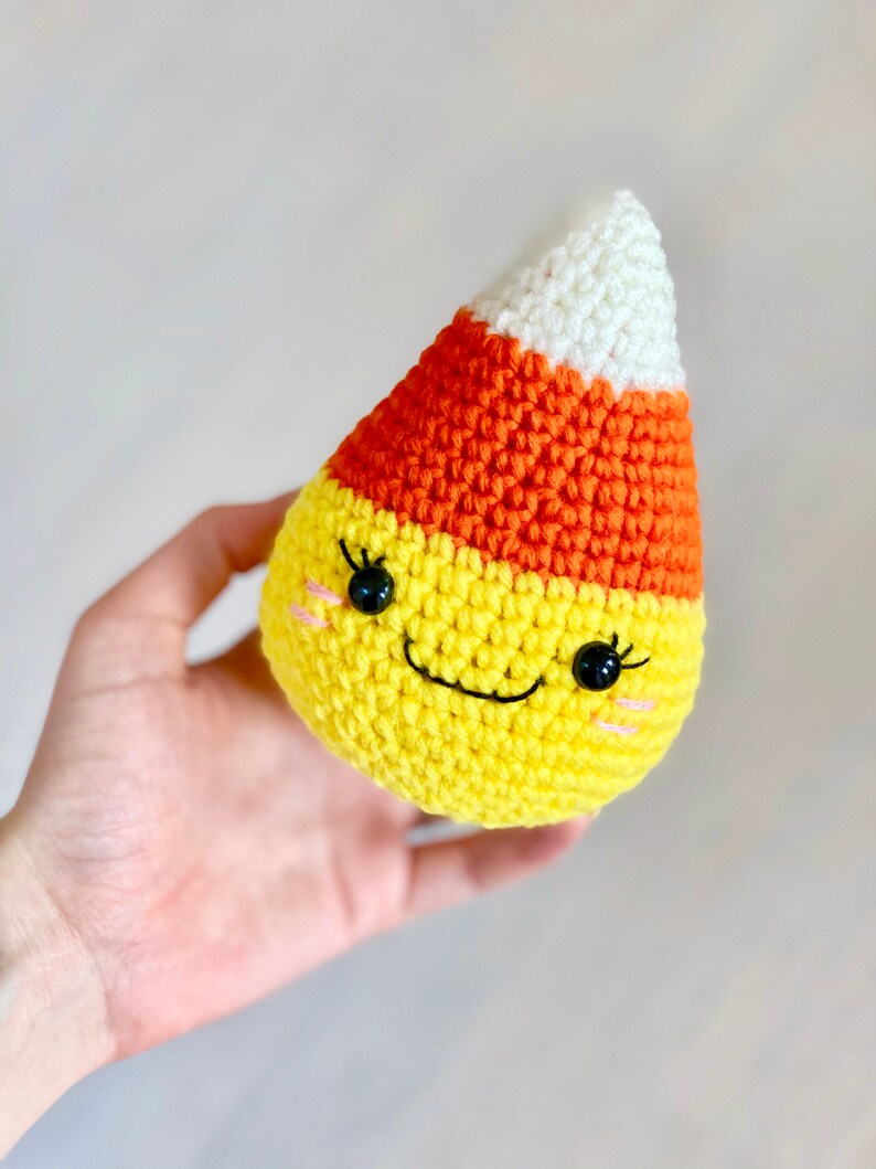 Cute Kawaii Candy Corn Crochet Pattern - Etsy