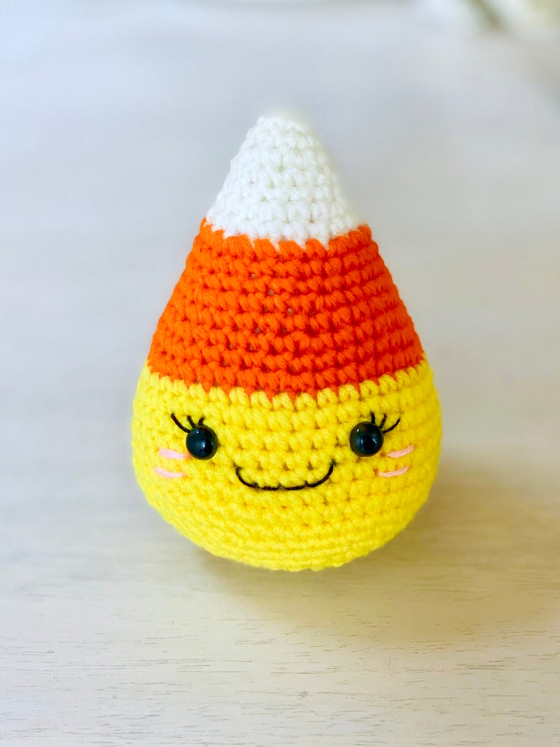 Cute Kawaii Candy Corn Crochet Pattern - Etsy
