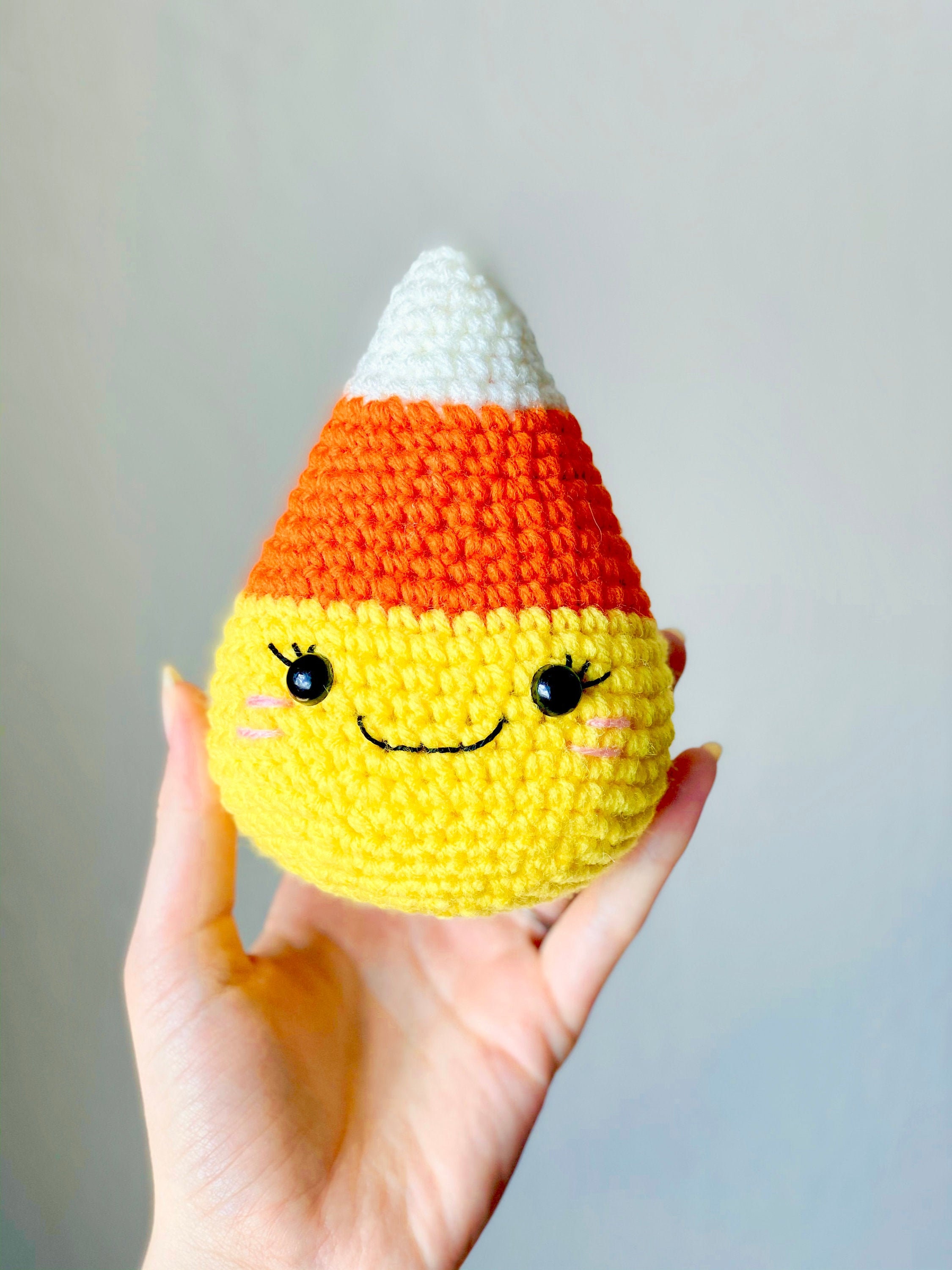 30 Candy Corn Crochet Patterns to Sweeten Your Autumn Decor 18 Kawaii Candy Corn Amigurumi Pattern