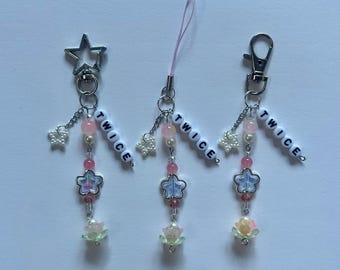 TWICE themed keychains