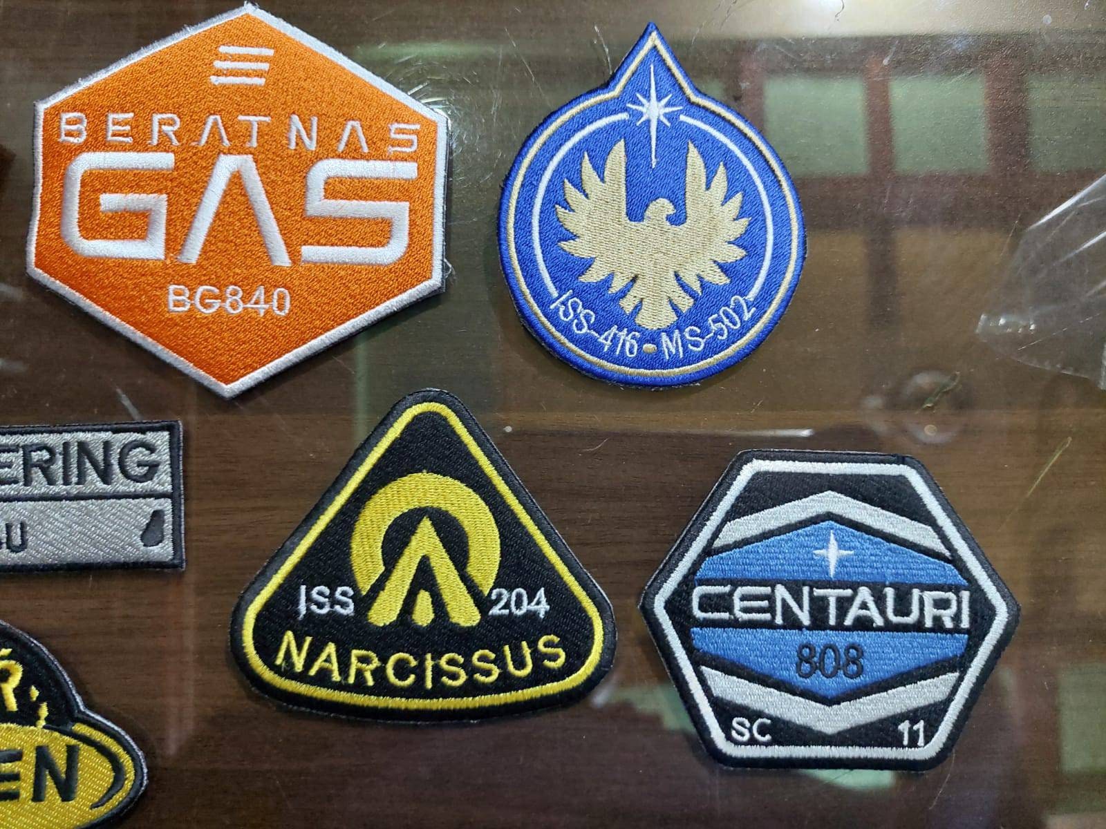 Space Patches Amos Burton Cosplay Set 