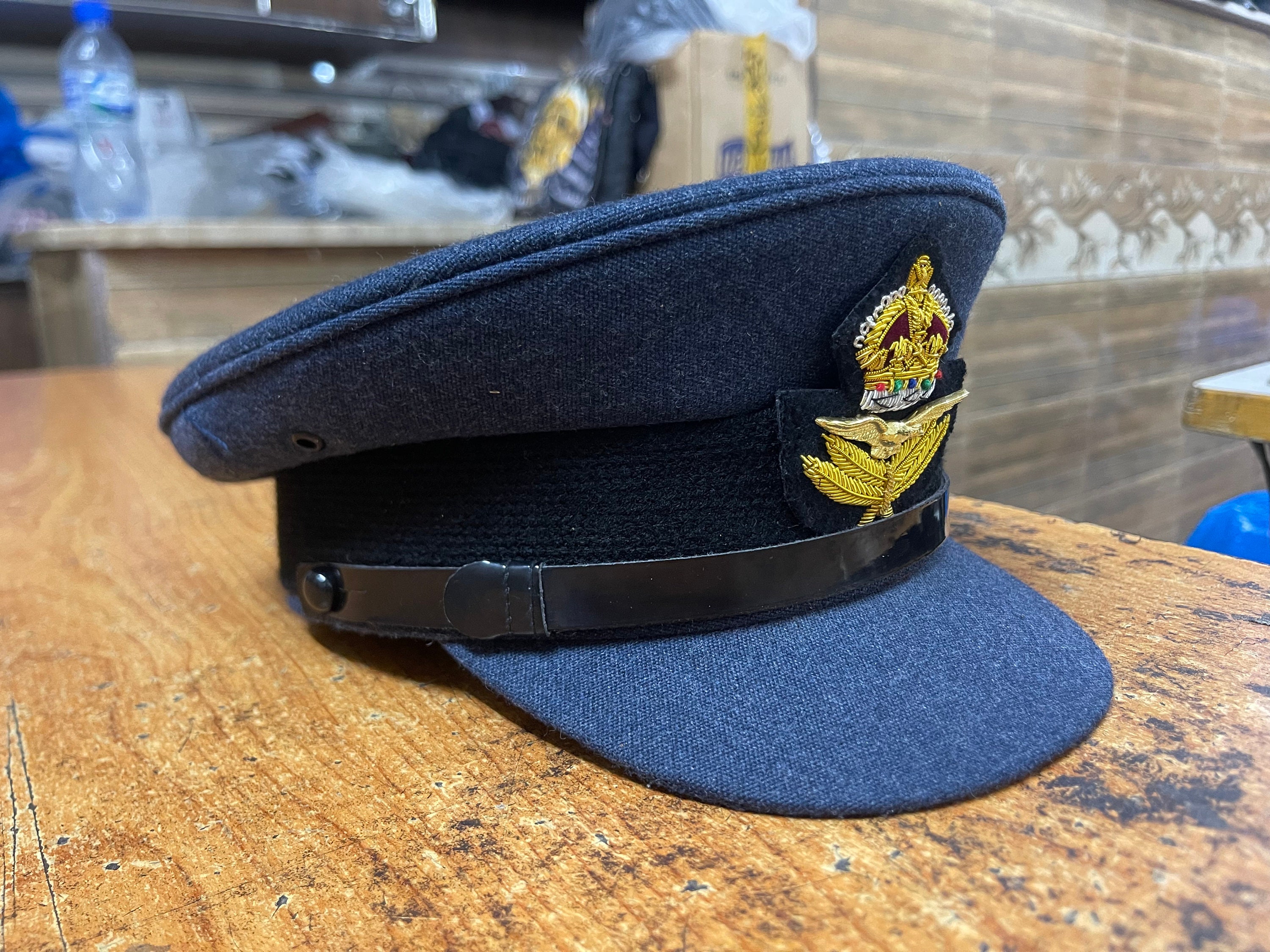 Royal Air Force RAF Officers No1 SD Dress Hat Genuine British - All