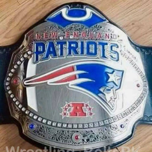 New England Patriots Super bowl Championship American Belt Replica Adult Size