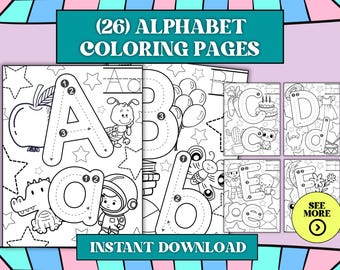 Letter Tracing Worksheet Alphabet Coloring Pages With Tracing Worksheet for Preschool Alphabet Tracing for Kindergarten Coloring Activity