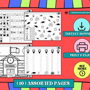 Kindergarten Printable Worksheets for Kids Phonics Activity for ...