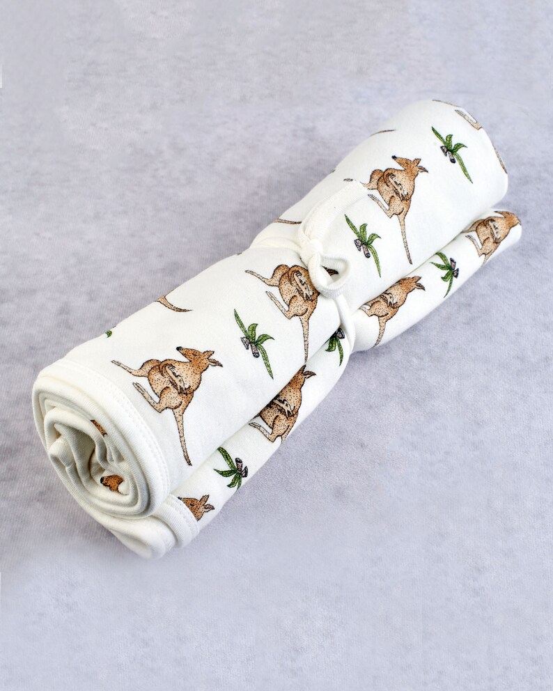 Australian Kangaroo Baby Wrap and Swaddle Blanket or Bunny Rug Etsy