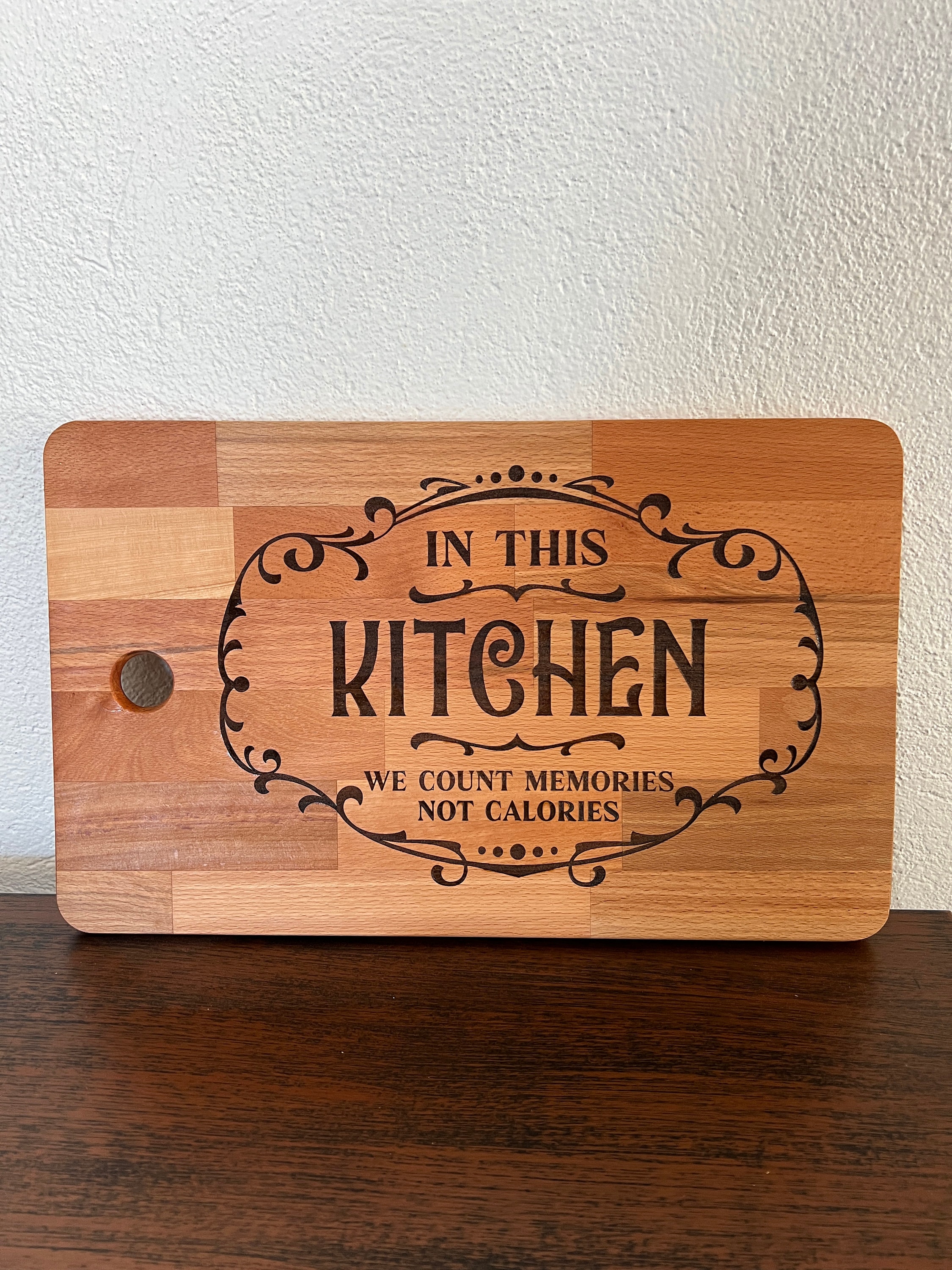 Count The Memories | Wooden Serving Board Count The Memories | Wooden Serving Board