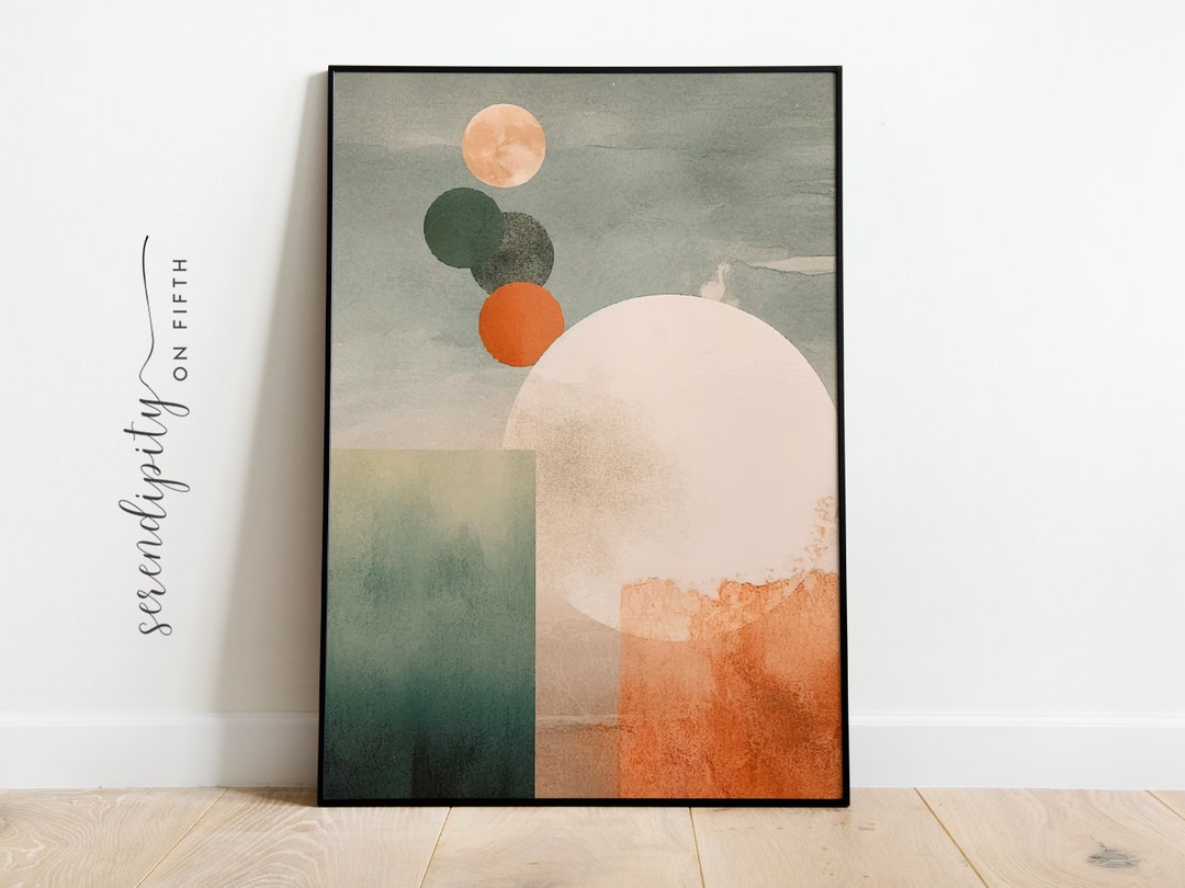 Sage Green Wall Art Printable Wall Art Vintage Eclectic Printable Wall ...