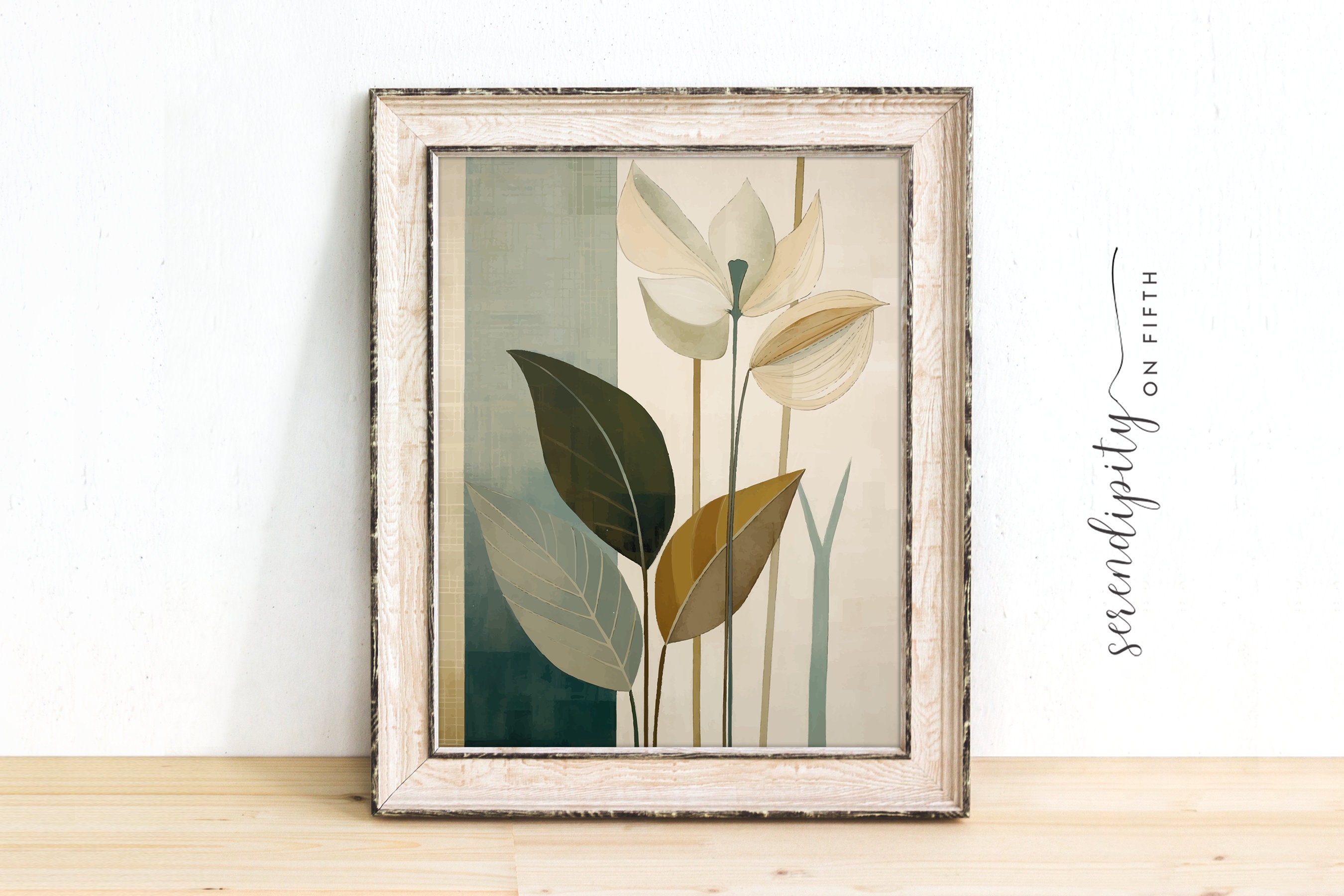 Sage Green Wall Art Printable Wall Art Vintage Eclectic Printable Wall ...