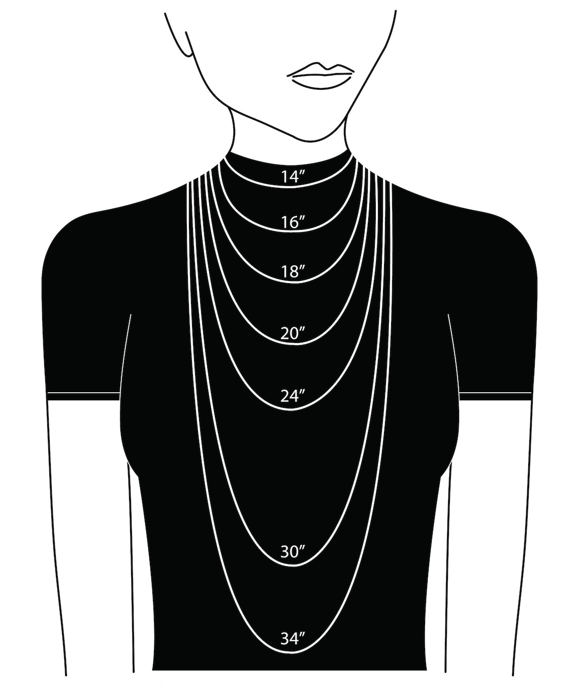 Sterling Silver Paperclip Necklace Paperclip Chain Necklace Etsy