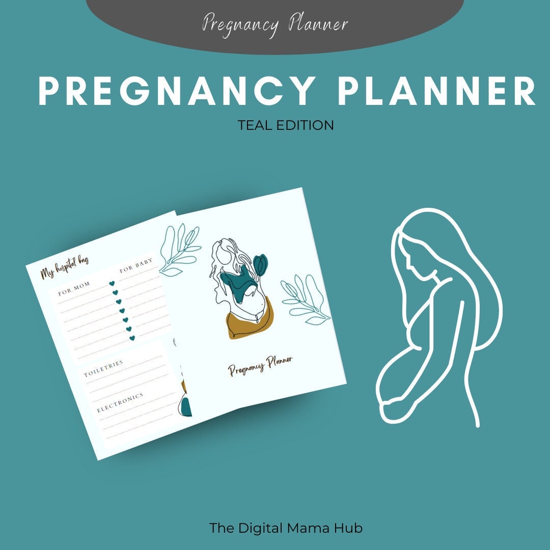 Pregnancy Planner Printable | Digital Download | PDF Template ...