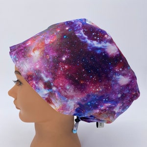 Galaxy, Women&#39;s Euro Scrub Cap, Surgical Hat