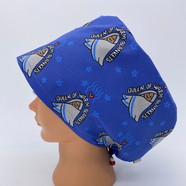 Warm Blankies, Women's Euro Scrub Cap, Surgical Hat