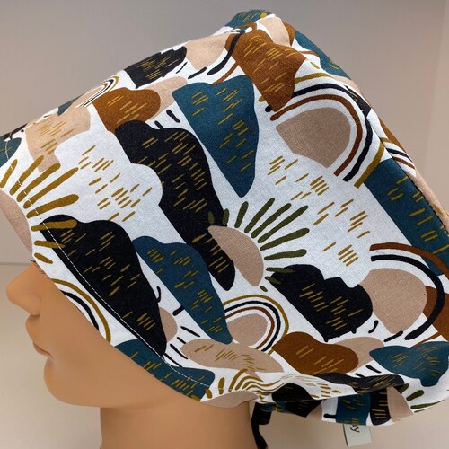 African Women Euro Style Women's Surgical Scrub Cap Etsy