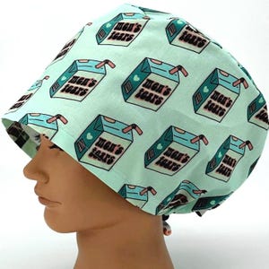 Funny Women’s Euro Scrub Cap Surgical Hat Great Gift For Nurse CRNA CST RNFA Surgeon, Janis