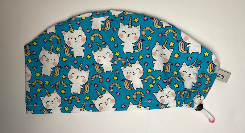 Caticorn Women/'s Euro Scrub Cap
