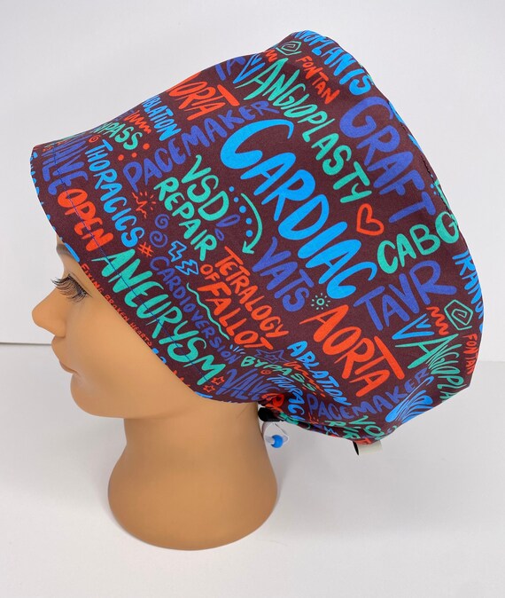 Euro Scrub Cap Surgical Hat | Etsy