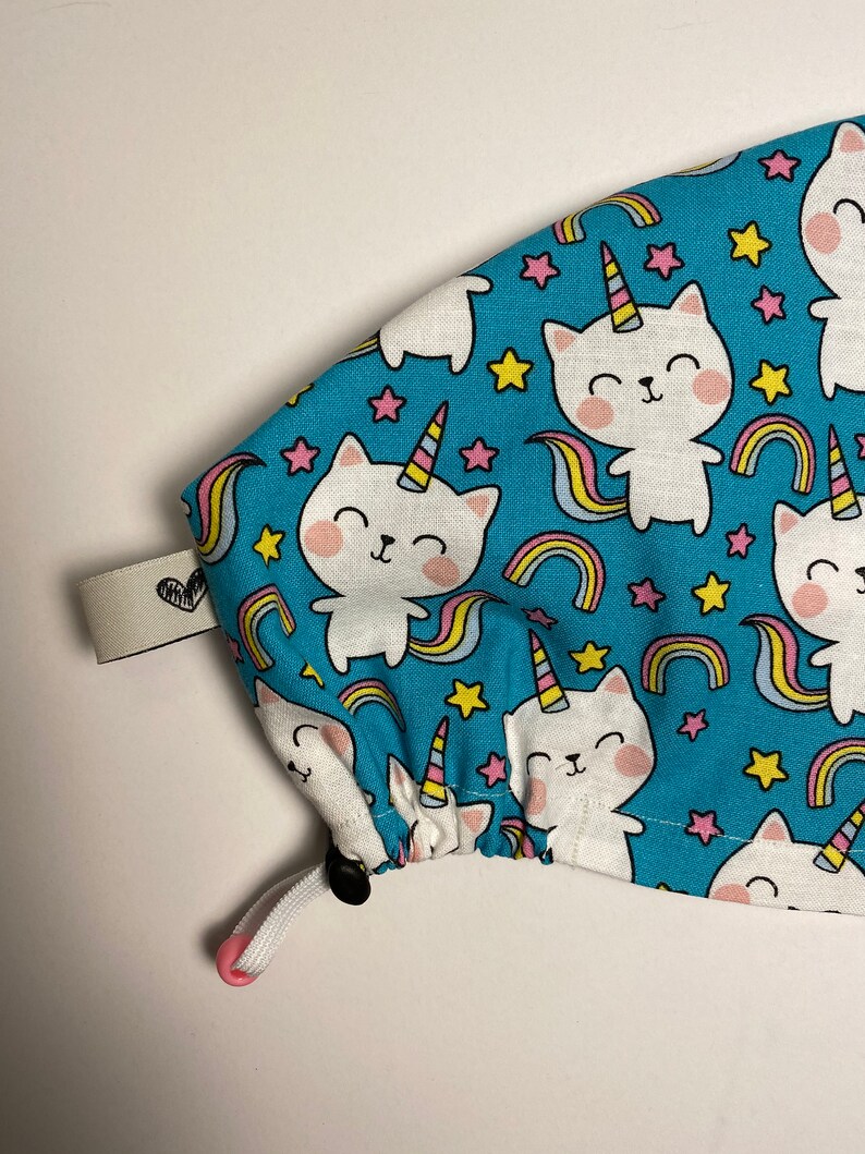 Caticorn Women/'s Euro Scrub Cap
