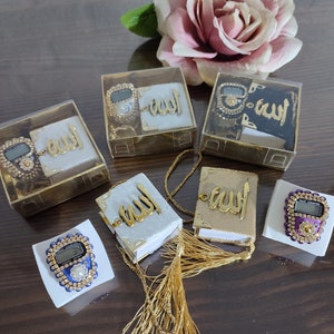 20 sztuk Mini Quran cyfrowy Tasbeeh zestaw upominkowy, islamskie upominki na przyjęcie, muzułmańskie prezenty ślubne, islamskie pudełko upominkowe, prezent Eid, prezent Ramadan