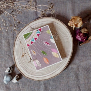Carte Postale Mandala format A6 - Attrape-rêve