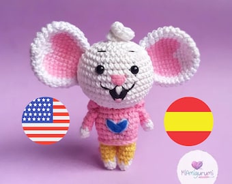 Batata (Chip e Batata) - Padrão Amigurumi ESP/ENG