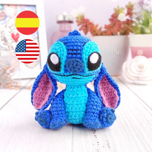 Amigurumi-Stichmuster ESP - ENG