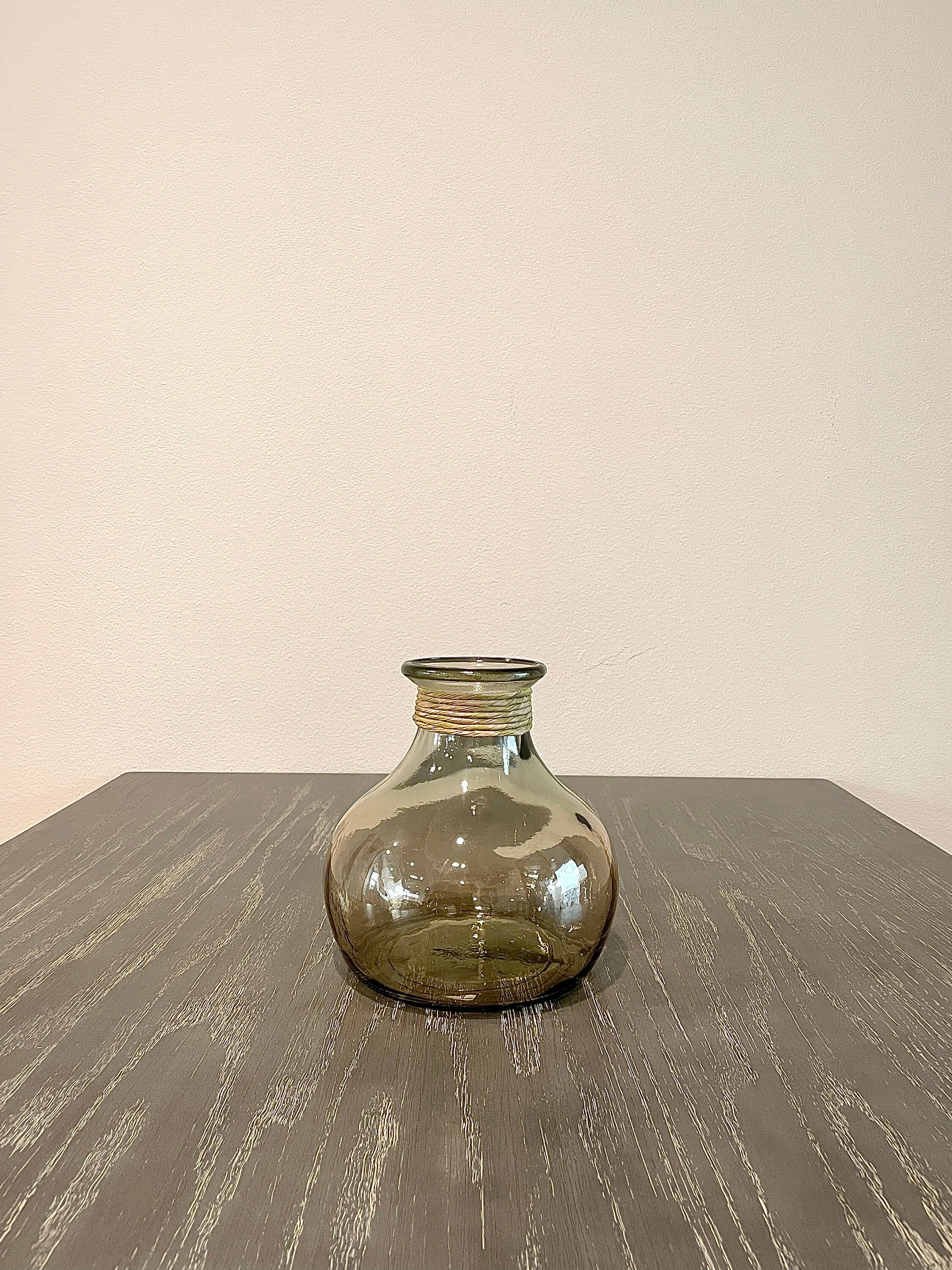 Vintage Style Glass Vase for Home Decor Etsy