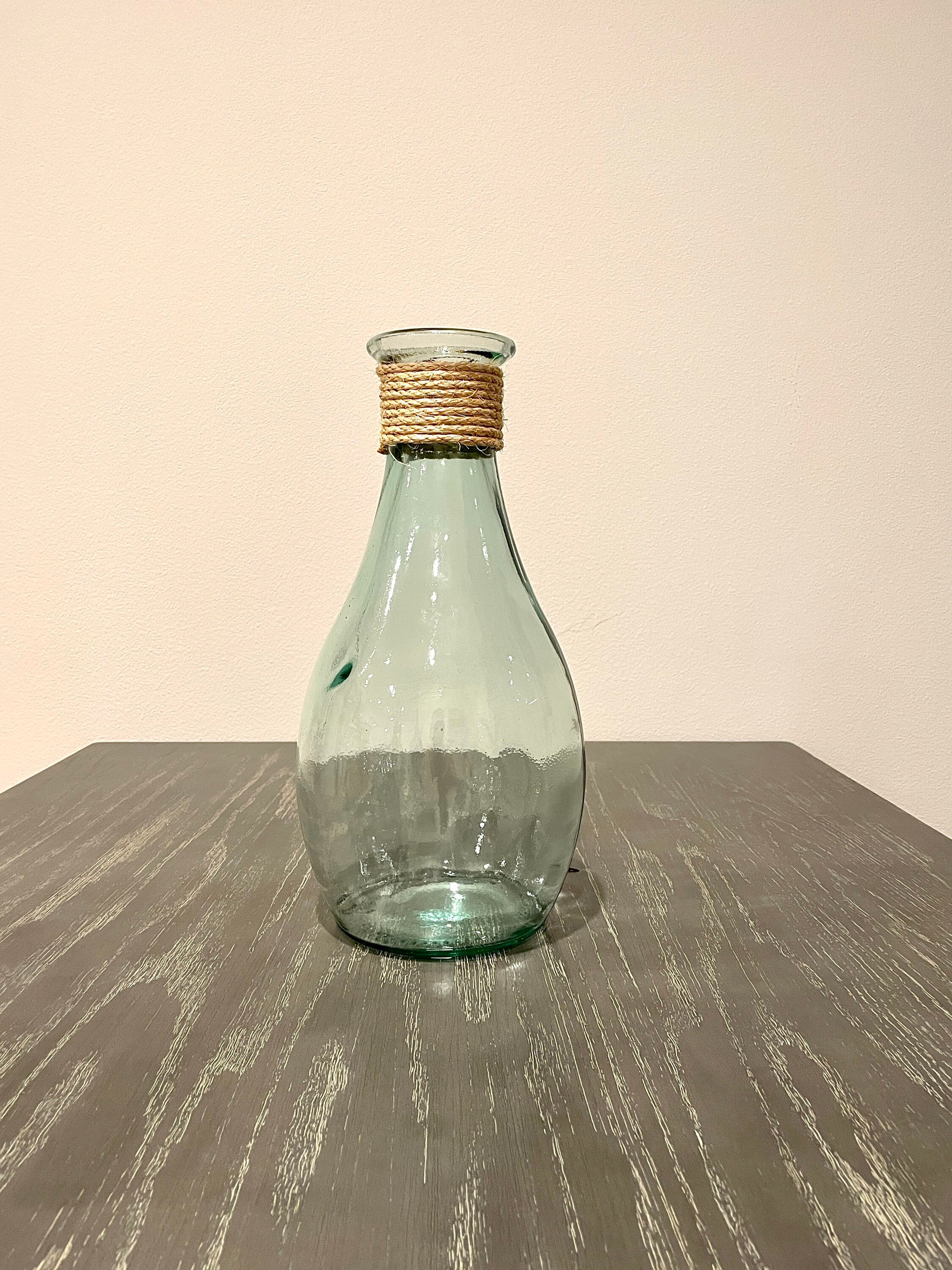 Glass Vase Farm House Home Decor Vase Vintage Rustic Style Etsy Canada