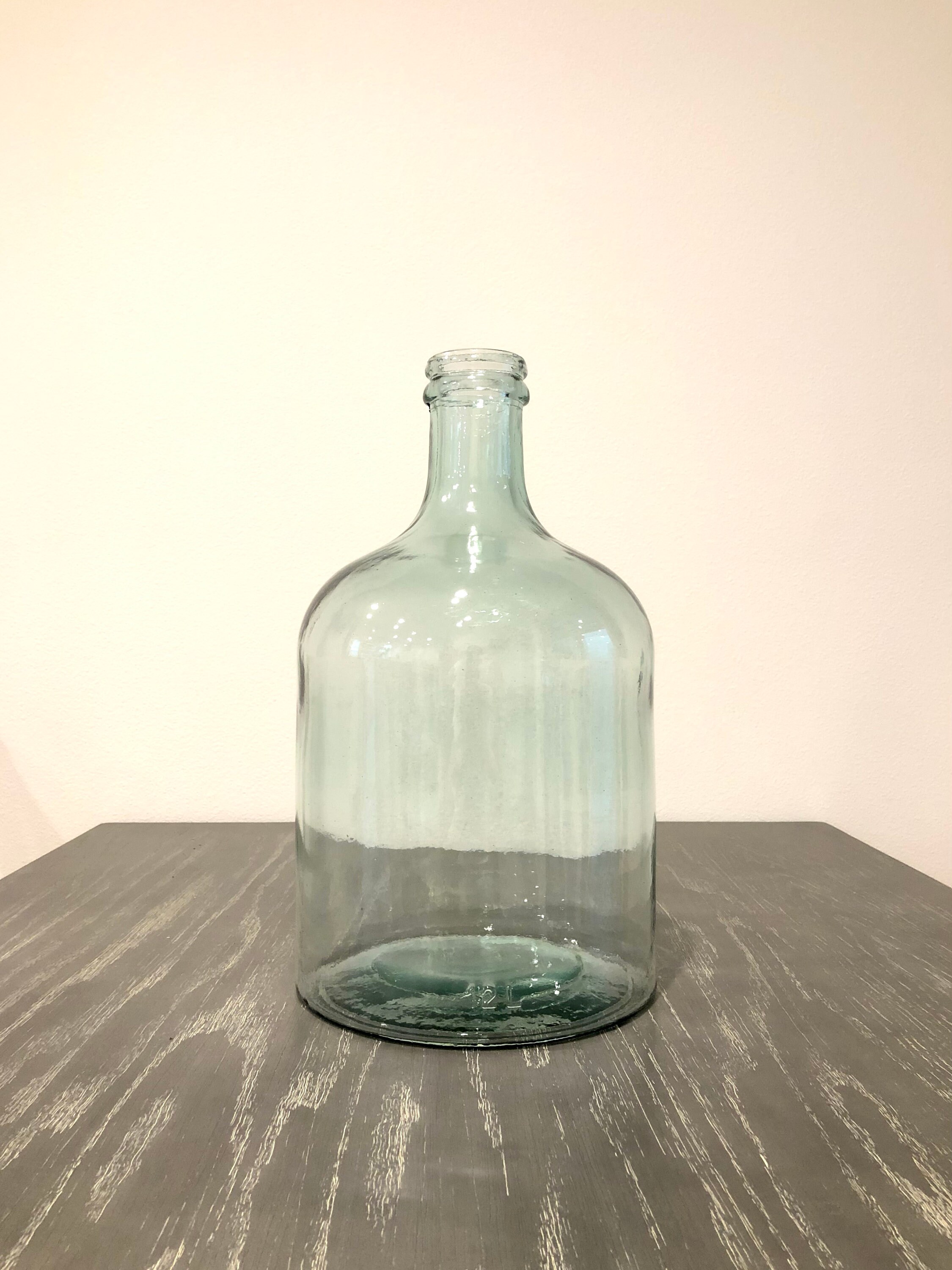 Farm House Glass Jug Glass Vase Blue Tint Home Decor Etsy Canada