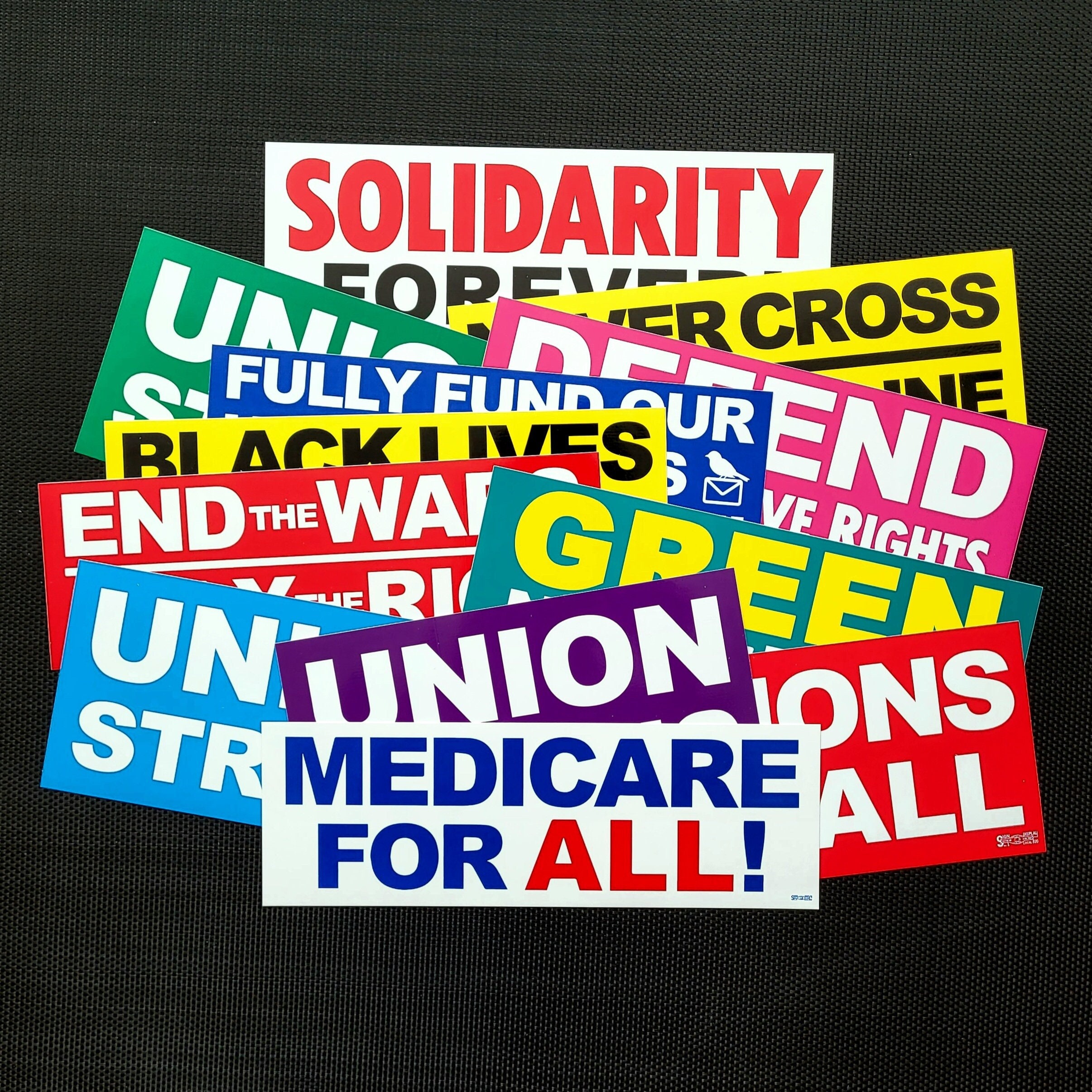 CUSTOM SET Vinyl Stickers - 1, 2, 3, or 6 Pack (Please visit Movement Markings to view available designs.)