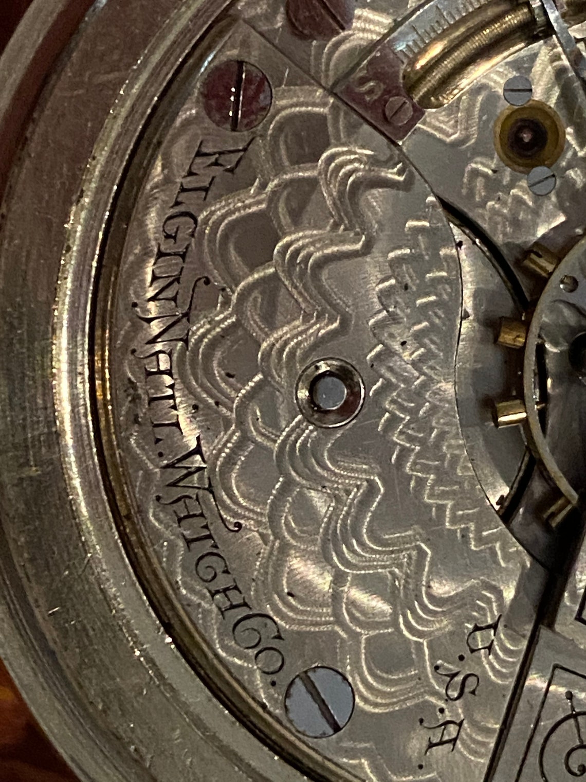 Sterling Silver 1899 Elgin 15 Jewels Open Face Pocket Watch Etsy