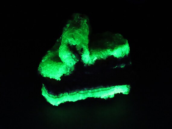 Large Fluorescent Specimen of Adamite on Limonite