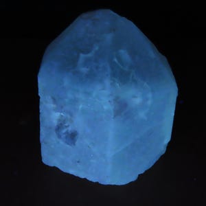 Fluorescent and Phosphorescent Large Hanksite Crystal